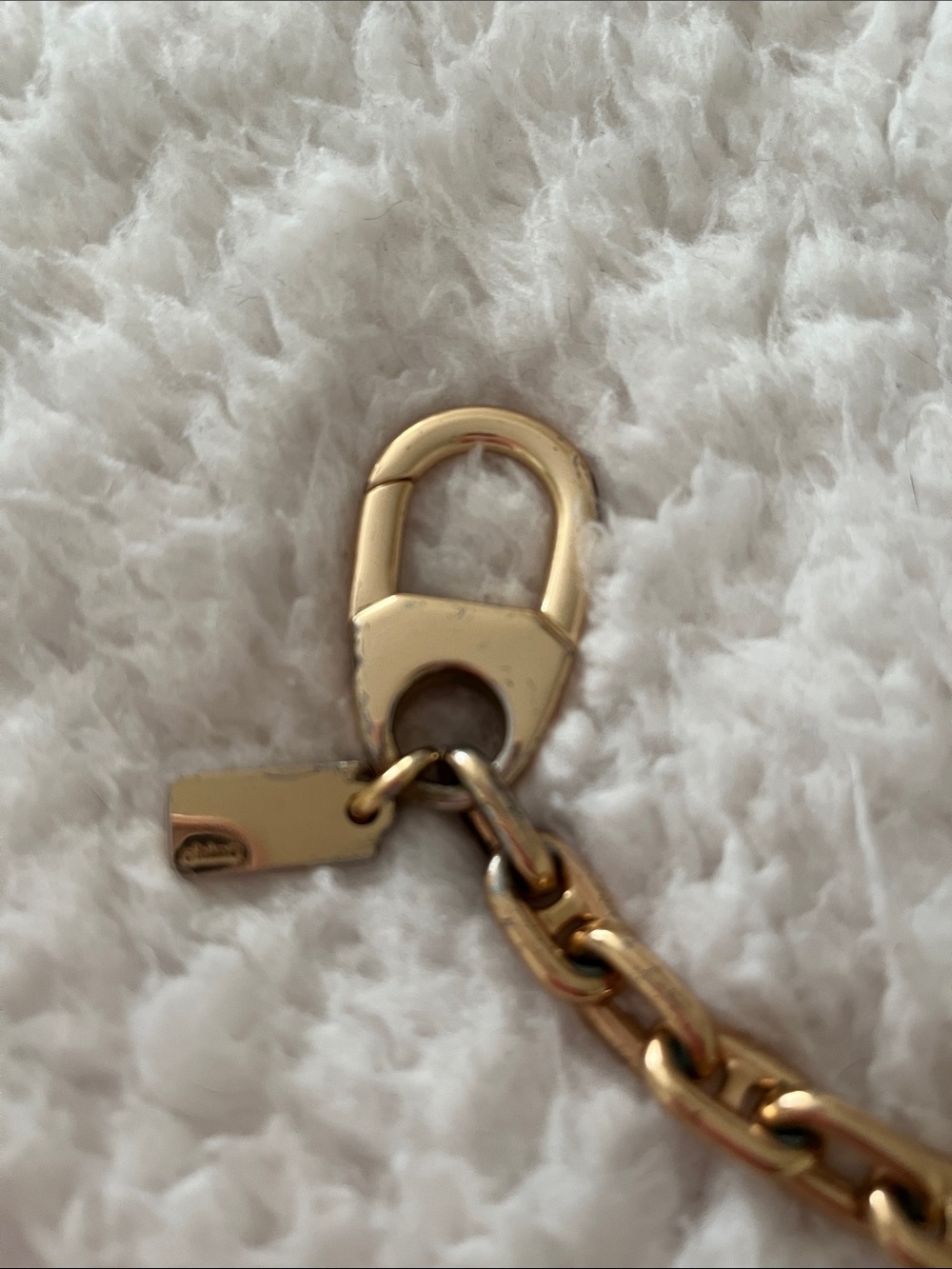 Coach Gold Purse or Key Chain - Picture 3 of 4